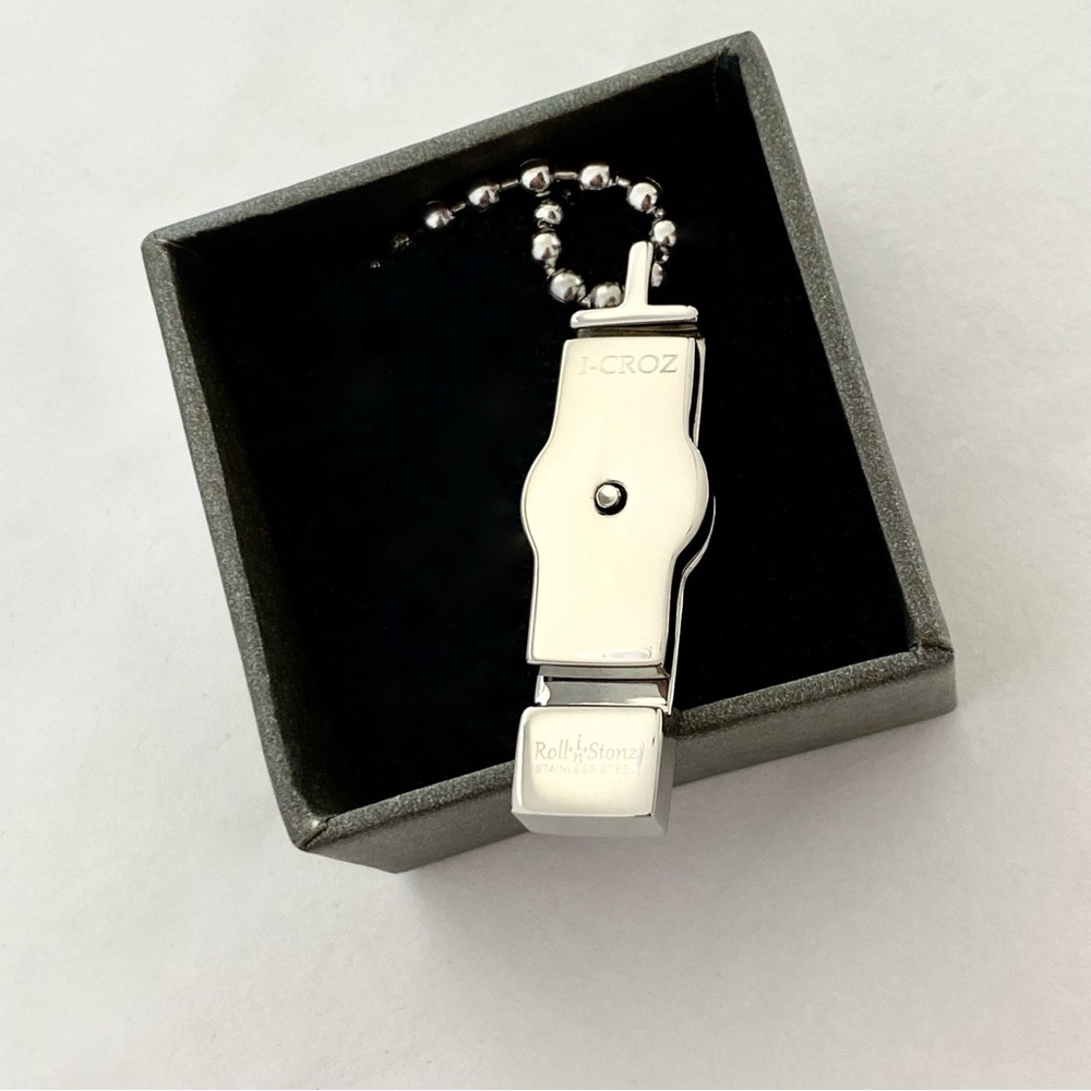 Stainless Steel Cross Pendant Necklace Swarovski Crystals Religious Men & Women - Picture 7 of 11